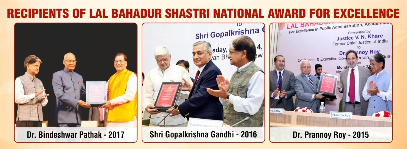 Lal Bahadur Shastri National Award