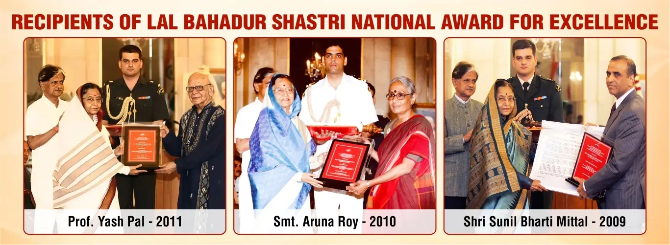 Lal Bahadur Shastri National Award