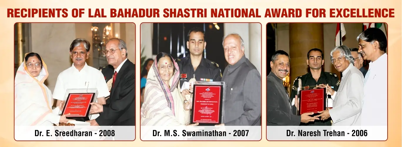 Lal Bahadur Shastri National Award
